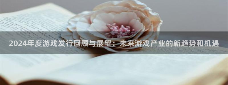 db电竞官网注册平台怎么注册的：2024年度游戏发行回顾与展望：未来游戏产业的新趋势和机遇